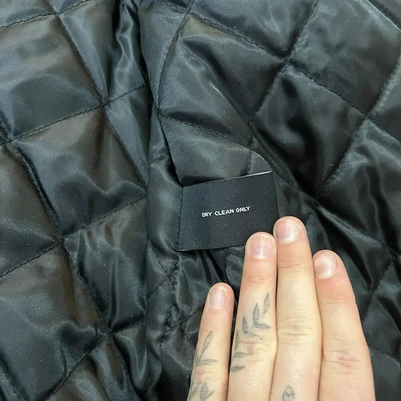 Vintage London Fog Mens Single Breasted Heavy Wool Overcoat XL 48R Charcoal Gray - Picture 14 of 16